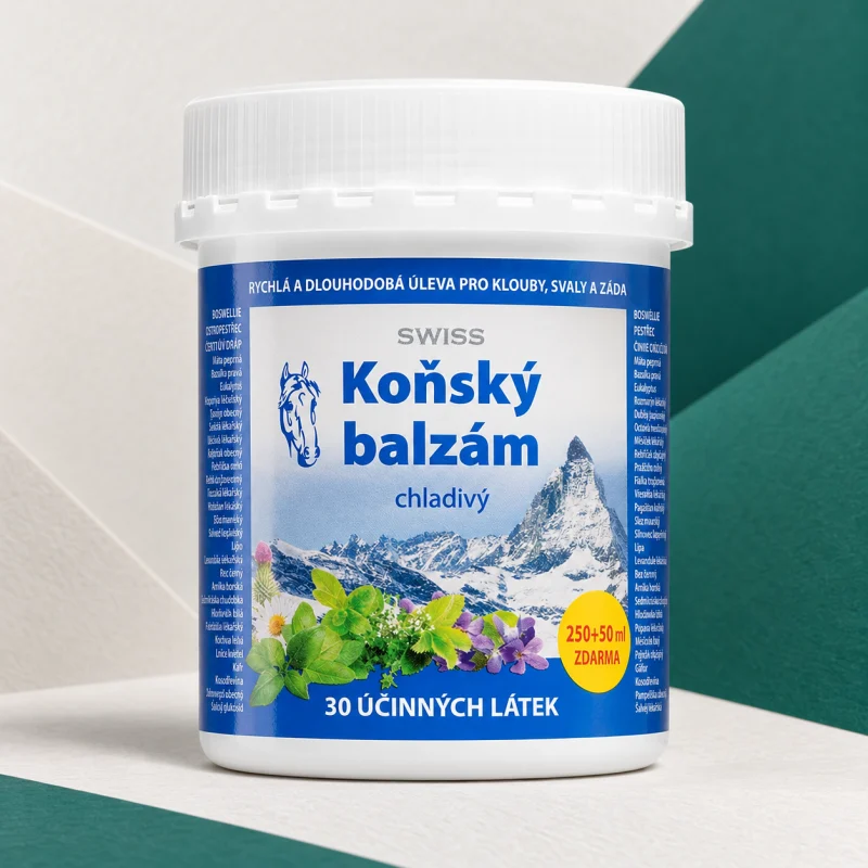 Swiss Horse balm Cool hűsítő balzsam, 300 ml